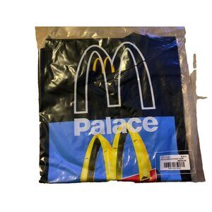 McDonald's Palace 2023 SKATEBOARDS X  T SHIRT Sz M Color  BLACK  NEW